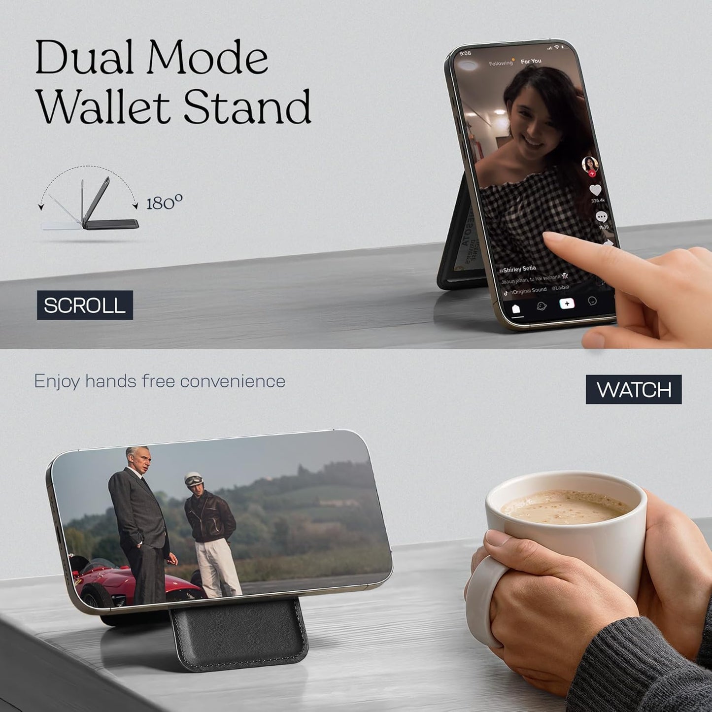 Magsafe Wallet Stand with Money Clip