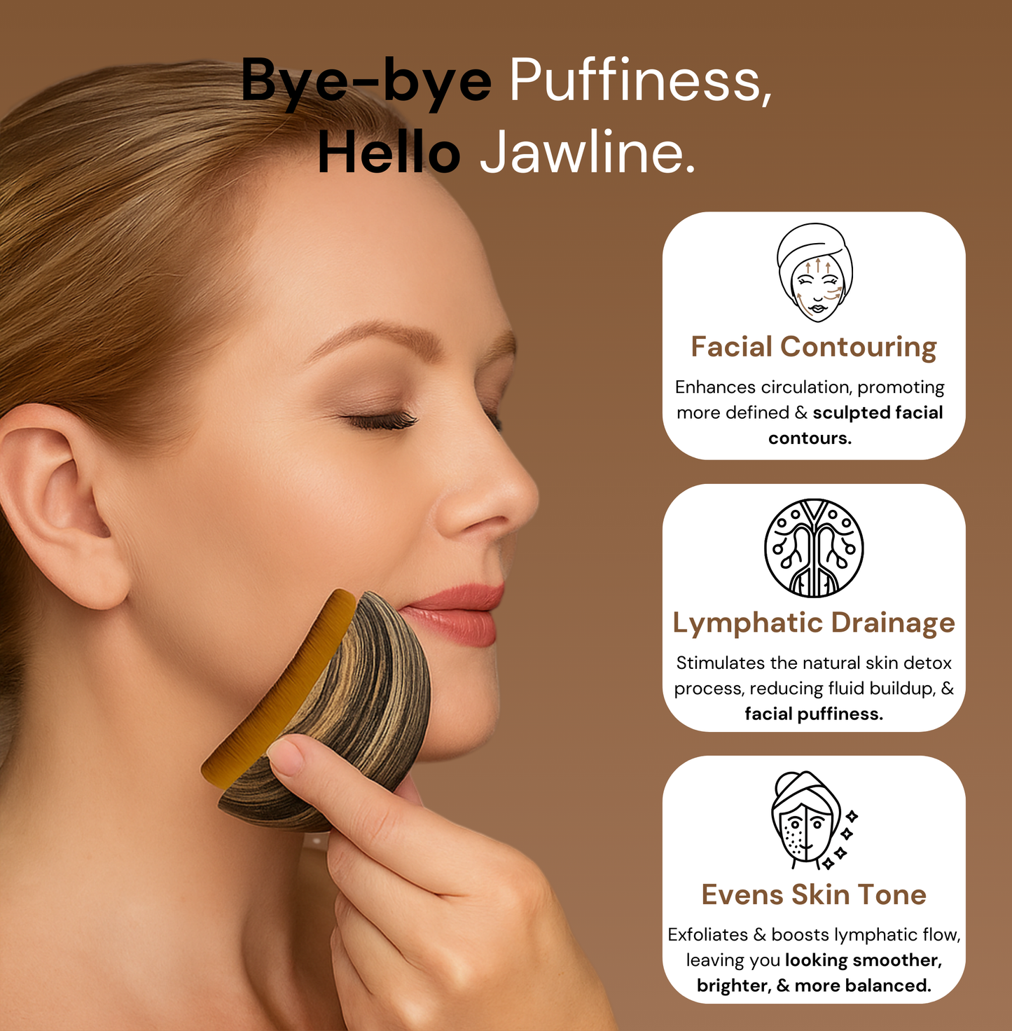 Lymphatic Contour Face Brush