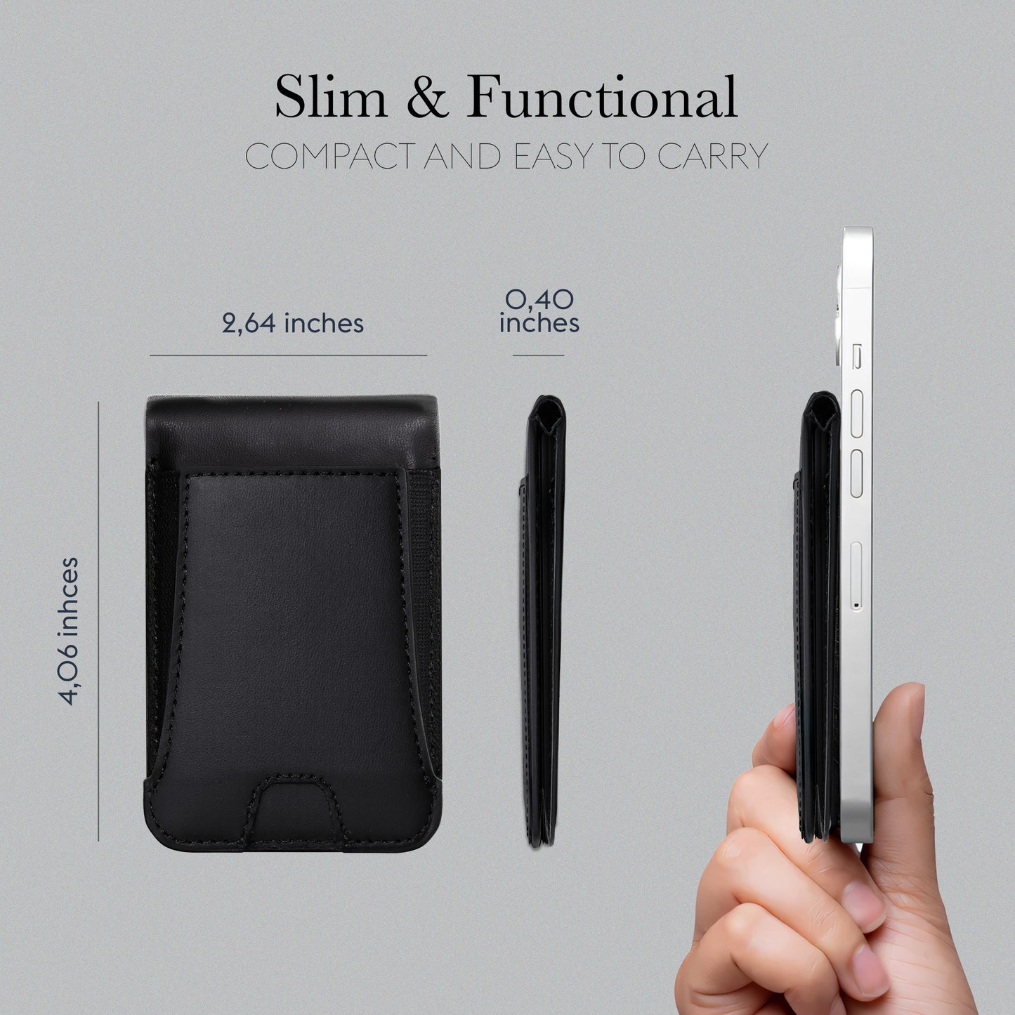Magsafe Wallet Stand Elastic