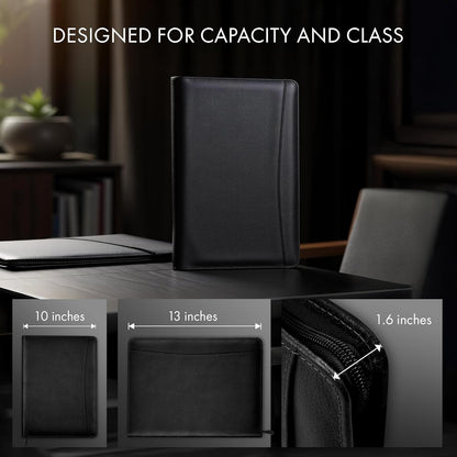 Professional Portfolio Zippered